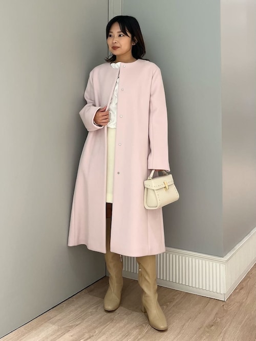 CELFORDCELFORDさんのノーカラーコートを使ったコーディネート - ZOZOTOWN