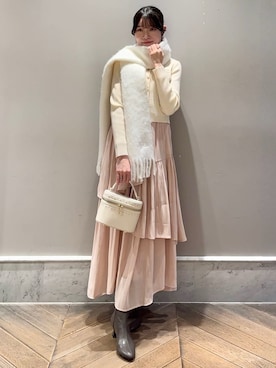 「CELFORD（セルフォード）のアイテム」を使った、CELFORDさん（レディース・156cm）の冬コーディネート