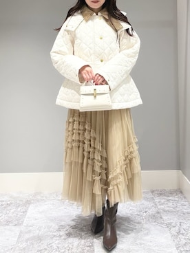「CELFORD（セルフォード）のアイテム（ショルダーバッグ）」を使った、CELFORDさん（レディース・160cm）の秋コーディネート