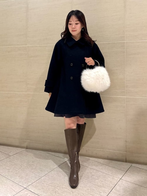 Aラインウールミドルコート（ピーコート）｜CELFORD（セルフォード）の