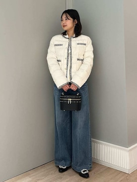 「CELFORD（セルフォード）のアイテム」を使った、CELFORDさん（レディース・152cm）の冬コーディネート