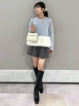 「CELFORD（セルフォード）のアイテム（ショルダーバッグ）」を使った、CELFORDさん（レディース・158cm）の秋コーディネート