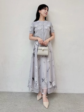 「CELFORD（セルフォード）のアイテム」を使った、CELFORDさん（レディース・158cm）の夏コーディネート