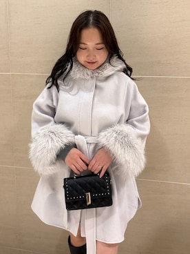 「CELFORD（セルフォード）のアイテム（ショルダーバッグ）」を使った、CELFORDさん（レディース・158cm）の秋コーディネート