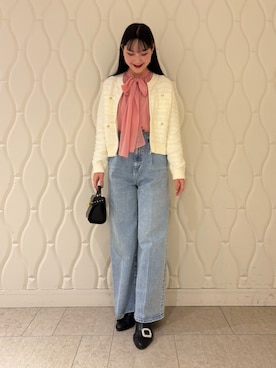 「ディリーコーディネート」｜「アイテム（ブルゾン）」を使った、CELFORDさん（レディース・161cm）の冬コーディネート
