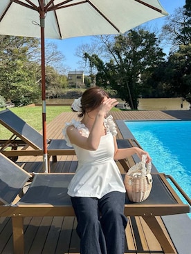 「CELFORD（セルフォード）のアイテム」を使った、CELFORDさん（レディース・157cm）の春コーディネート