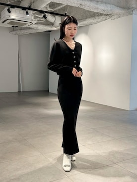 「ディリーコーディネート」｜「アイテム（ブーツ）」を使った、CELFORDさん（レディース・158cm）の冬コーディネート