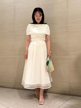 「お呼ばれコーディネート」｜CELFORDさん（レディース・158cm）の夏コーディネート