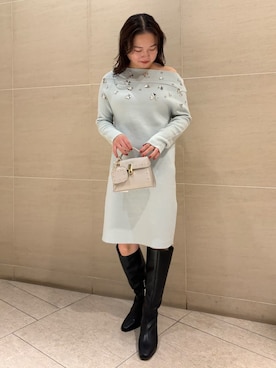 「アイテム（キーケース/キーアクセサリー）」を使った、CELFORDさん（レディース・158cm）の秋コーディネート