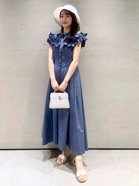 「CELFORD（セルフォード）のアイテム」を使った、CELFORDさん（レディース・154cm）の春コーディネート