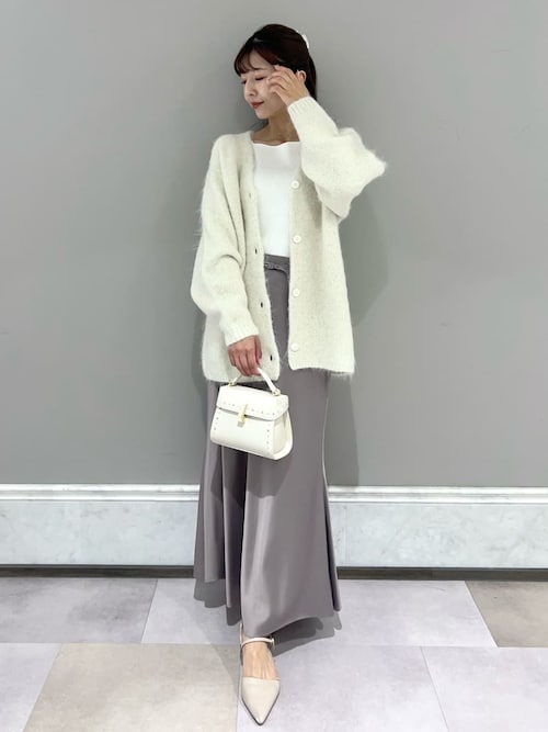 セール】スクエアネックリブニットプルオーバー（ニット/セーター