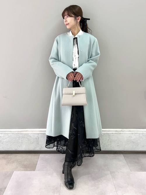 ブラッシュドエンブロイダリースカート（スカート）｜CELFORD（セル