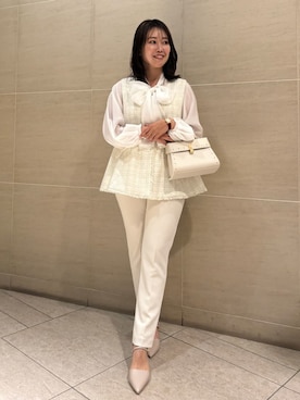 CELFORDさん（レディース・158cm）の冬コーディネート