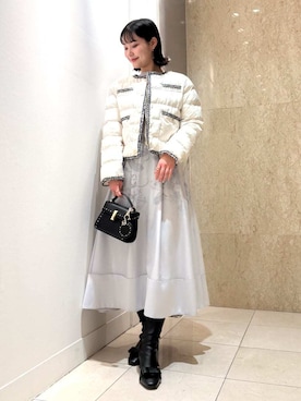 「CELFORD（セルフォード）のアイテム」を使った、CELFORDさん（レディース・162cm）の冬コーディネート