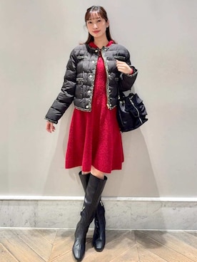 「CELFORD（セルフォード）のアイテム」を使った、CELFORDさん（レディース・159cm）の冬コーディネート