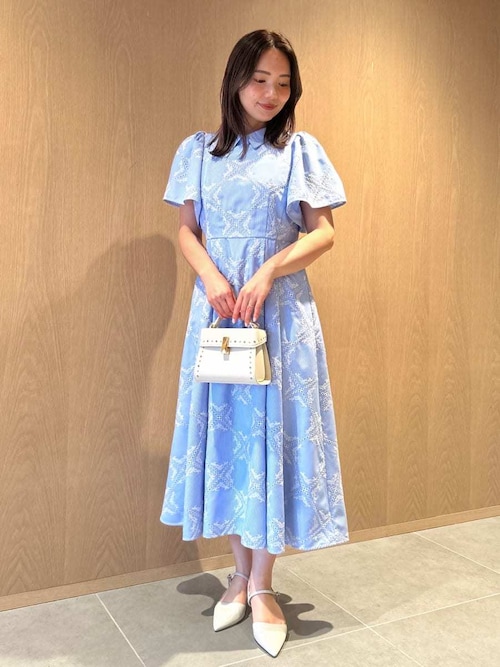 CELFORD（セルフォード） ワンピース フラワーエンブロイダリー