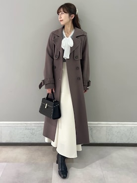 「CELFORD（セルフォード）のアイテム（ショルダーバッグ）」を使った、CELFORDさん（レディース・158cm）の秋コーディネート