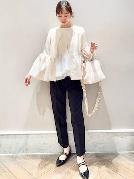 「CELFORD（セルフォード）のアイテム」を使った、CELFORDさん（レディース・159cm）の春コーディネート