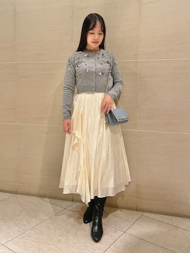 「CELFORD（セルフォード）のアイテム」を使った、CELFORDさん（レディース・163cm）の冬コーディネート