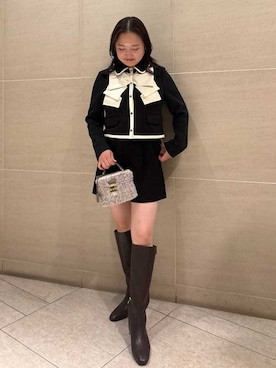 「CELFORD（セルフォード）のアイテム」を使った、CELFORDさん（レディース・158cm）の秋コーディネート