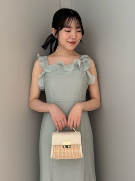 「ディリーコーディネート」｜「アイテム（ワンピース/ドレス）」を使った、CELFORDさん（レディース・165cm）の夏コーディネート