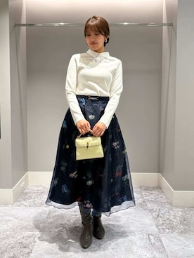 CELFORDさん（レディース・159cm）の冬コーディネート