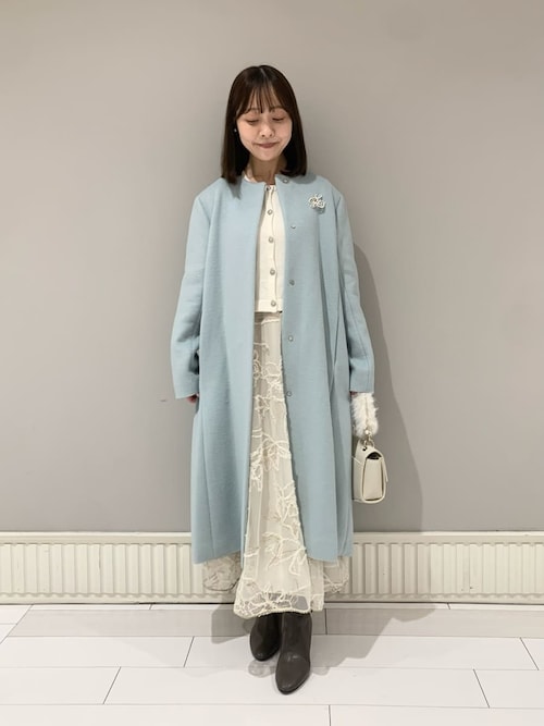 ブラッシュドエンブロイダリースカート（スカート）｜CELFORD（セル