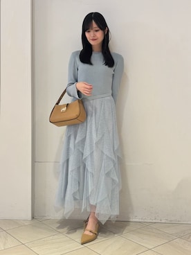 「CELFORD（セルフォード）のアイテム」を使った、CELFORDさん（レディース・162cm）の冬コーディネート