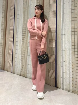 「骨格ナチュラル」｜CELFORDさん（レディース・154cm）の夏コーディネート