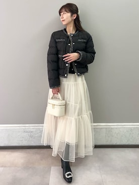 「CELFORD（セルフォード）のアイテム」を使った、CELFORDさん（レディース・158cm）の冬コーディネート