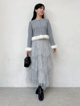 「CELFORD（セルフォード）のアイテム（ショルダーバッグ）」を使った、CELFORDさん（レディース・158cm）の秋コーディネート