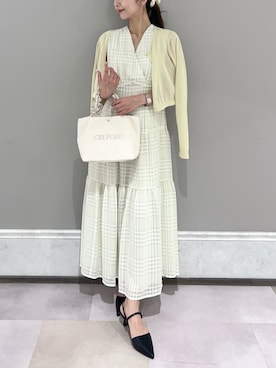 「アイテム（ルームウェア）」を使った、CELFORDさん（レディース・158cm）の夏コーディネート