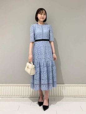 「お呼ばれコーディネート」｜CELFORDさん（レディース・153cm）の夏コーディネート