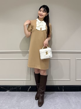 「CELFORD（セルフォード）のアイテム」を使った、CELFORDさん（レディース・160cm）の秋コーディネート