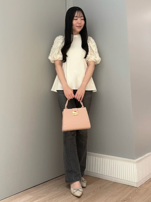 リュタン】ビジュースタッズハンドバッグ(ハンドバッグ)｜BAGS