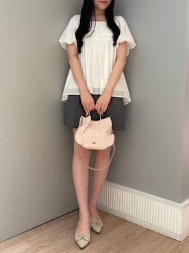 「ディリーコーディネート」｜「アイテム（パンツ）」を使った、CELFORDさん（レディース・165cm）の夏コーディネート