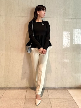 「CELFORD（セルフォード）のアイテム」を使った、CELFORDさん（レディース・158cm）の秋コーディネート