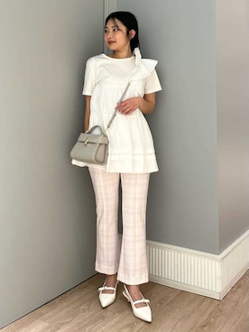 「CELFORD（セルフォード）のアイテム」を使った、CELFORDさん（レディース・152cm）の春コーディネート