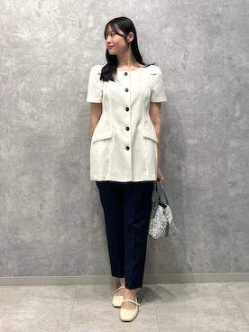 「CELFORD（セルフォード）のアイテム」を使った、CELFORDさん（レディース・162cm）の春コーディネート