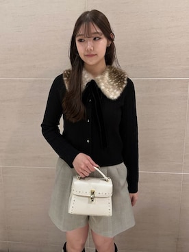 「CELFORD（セルフォード）のアイテム（ショルダーバッグ）」を使った、CELFORDさん（レディース・160cm）の秋コーディネート