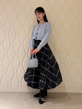 「ディリーコーディネート」｜「アイテム（ブーツ）」を使った、CELFORDさん（レディース・161cm）の冬コーディネート