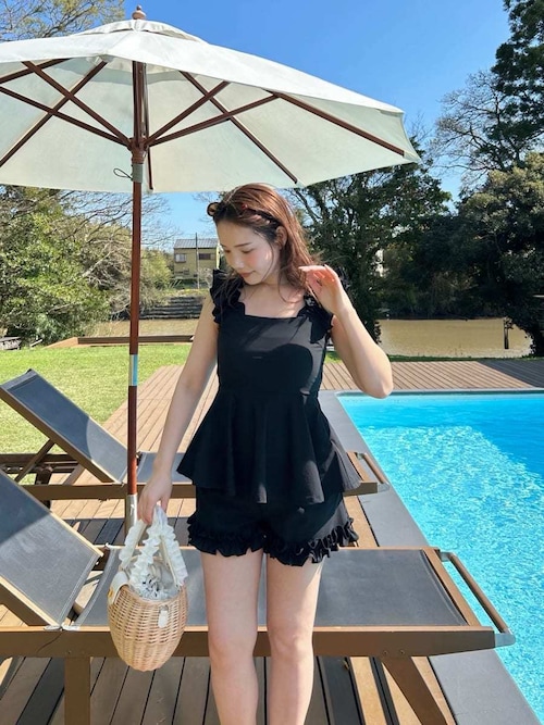 CELFORD（セルフォード） ワイドパンツ パンツ 「水陸両用可」フリル