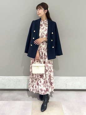 「CELFORD（セルフォード）のアイテム（ワンピース）」を使った、CELFORDさん（レディース・158cm）の夏コーディネート