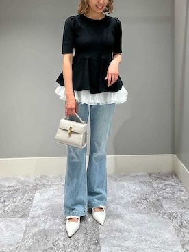 「CELFORD（セルフォード）のアイテム」を使った、CELFORDさん（レディース・158cm）の春コーディネート