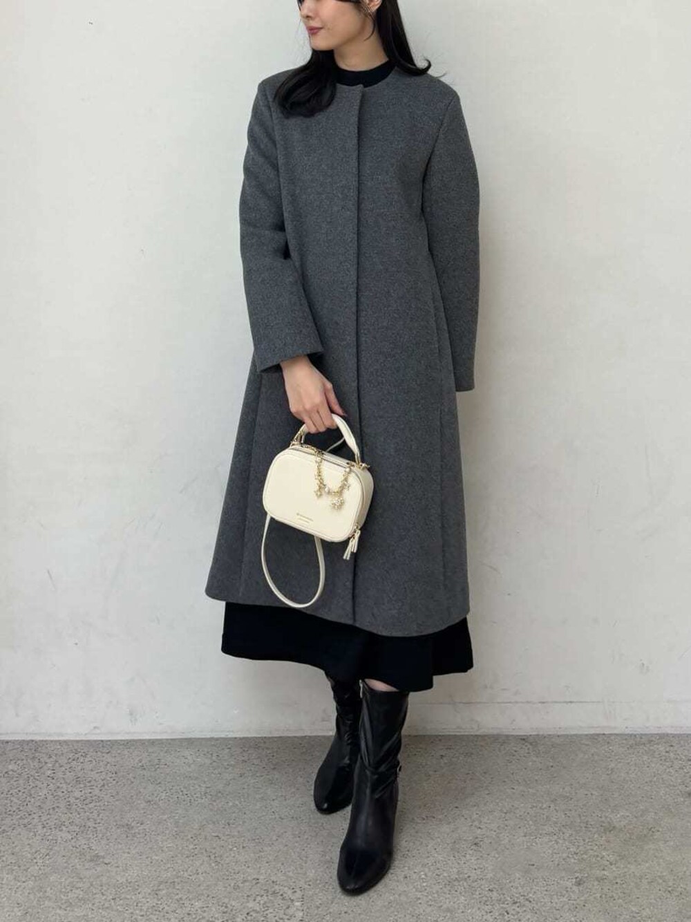 CELFORDのノーカラージャケットを使った人気ファッション CELFORDのノーカラージャケットを使った人気ファッション