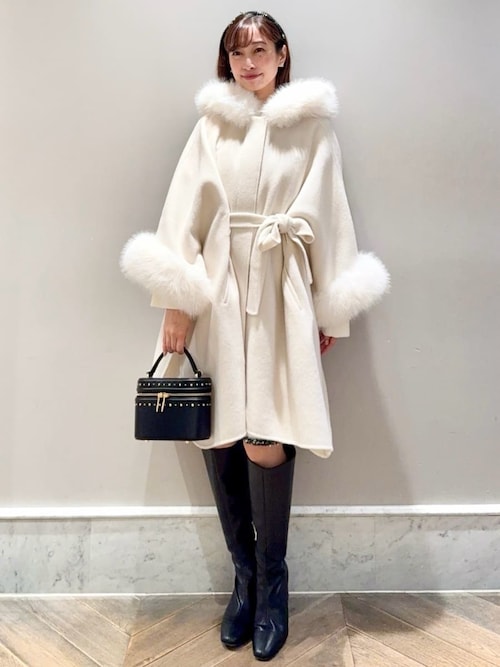 セール】ファーポンチョコート（ポンチョ）｜CELFORD（セルフォード