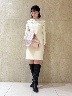 「アイテム（キーケース/キーアクセサリー）」を使った、CELFORDさん（レディース・162cm）の秋コーディネート