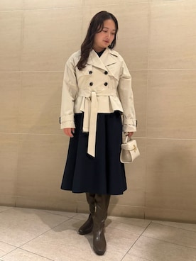 「CELFORD（セルフォード）のアイテム（ワンピース）」を使った、CELFORDさん（レディース・158cm）の夏コーディネート