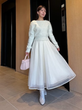 「CELFORD（セルフォード）のアイテム」を使った、CELFORDさん（レディース・158cm）の冬コーディネート