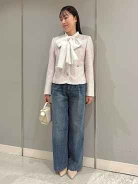 「アイテム（マスク）」を使った、CELFORDさん（レディース・154cm）の冬コーディネート